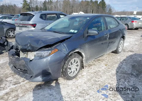 2017 Toyota Corolla Le z USA, uszkodzony, nr VIN 2T1BURHE1HC908394